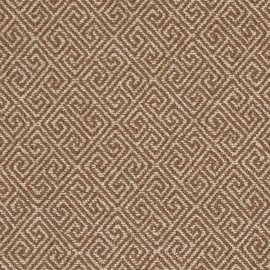 D2617 Abstract & Geometric,Greek Key Greek Key Cafe Beige & Taupe,Brown Charlotte Fabrics