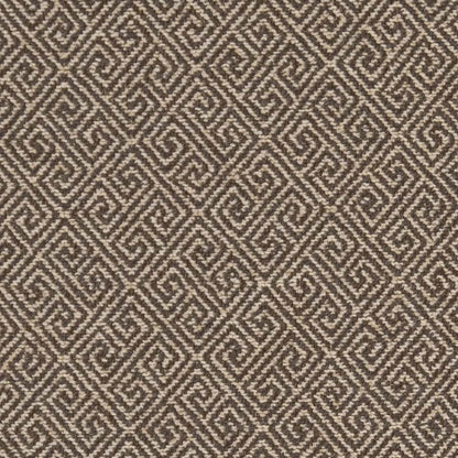D2619 Abstract & Geometric,Greek Key Greek Key Walnut Brown Charlotte Fabrics