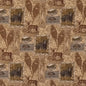 D2671 Novelty Cabin Pine Beige & Taupe,Brown Charlotte Fabrics
