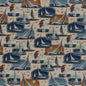 D2685 Novelty Sail Away Blue Charlotte Fabrics