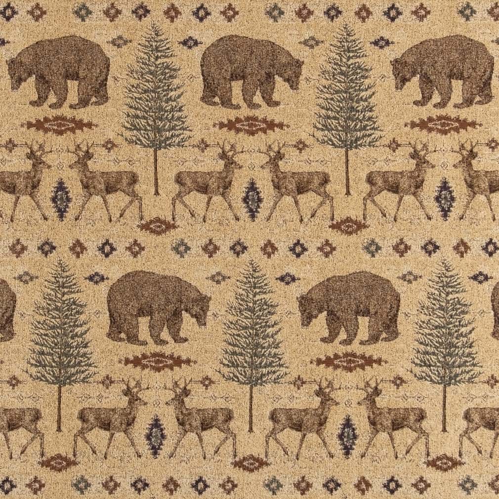 D2690 Novelty Ottawa Beige & Taupe,Brown Charlotte Fabrics