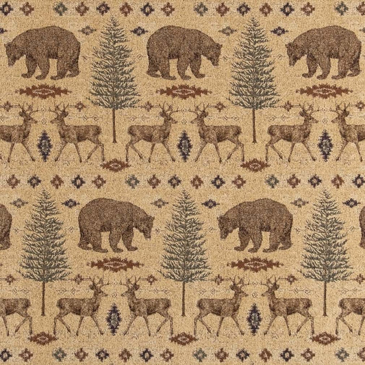 D2690 Novelty Ottawa Beige & Taupe,Brown Charlotte Fabrics