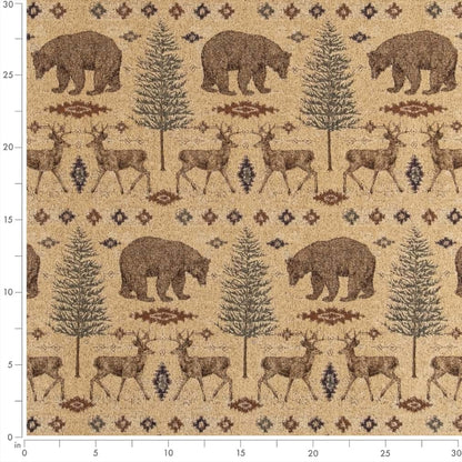 D2690 Novelty Ottawa Beige & Taupe,Brown Charlotte Fabrics