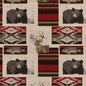 D2694 Novelty Sedona Berry Red & Burgundy Charlotte Fabrics