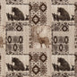 D2696 Novelty Den Brownstone Brown Charlotte Fabrics