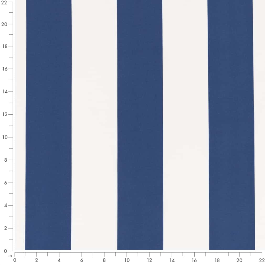 D2705 Stripe Nautical Blue Charlotte Fabrics