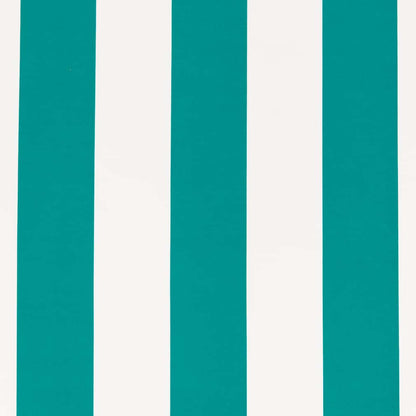 D2706 Stripe Surf Aqua & Teal Charlotte Fabrics
