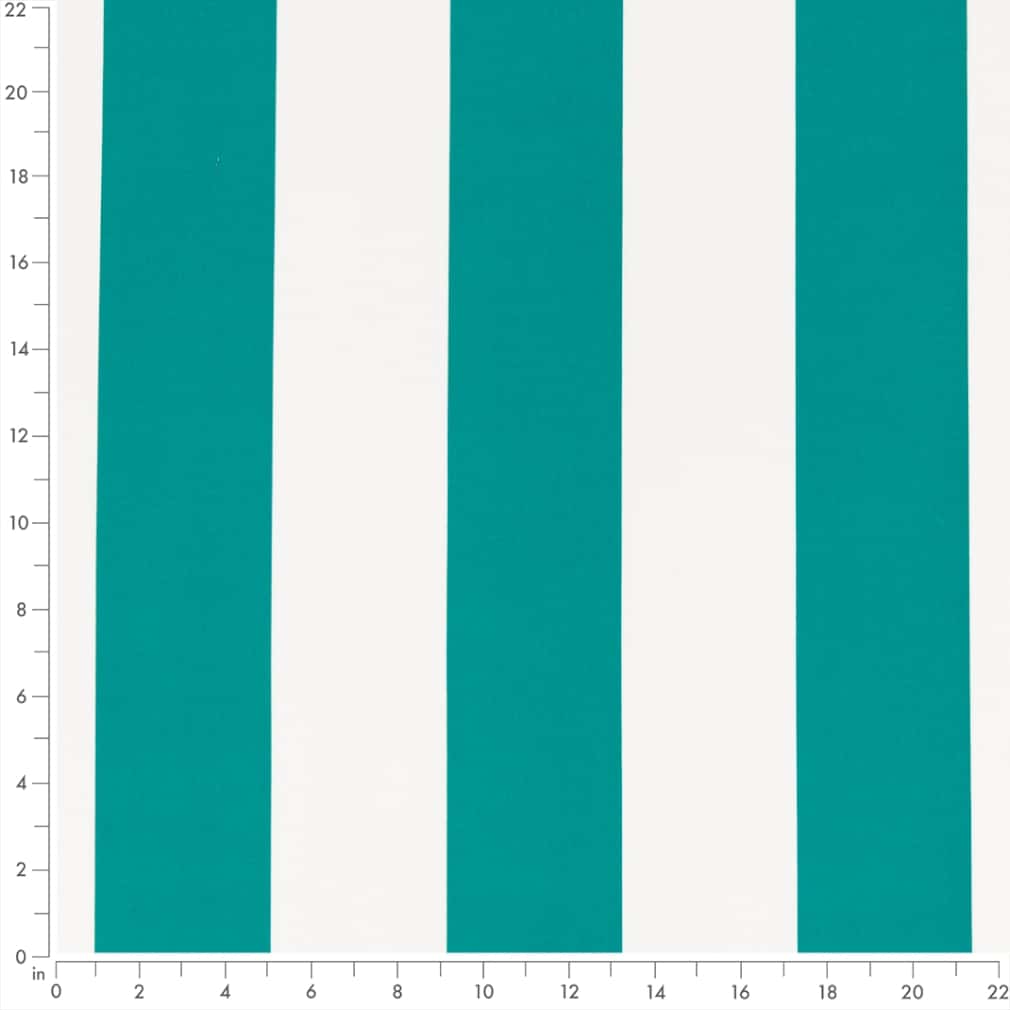 D2706 Stripe Surf Aqua & Teal Charlotte Fabrics