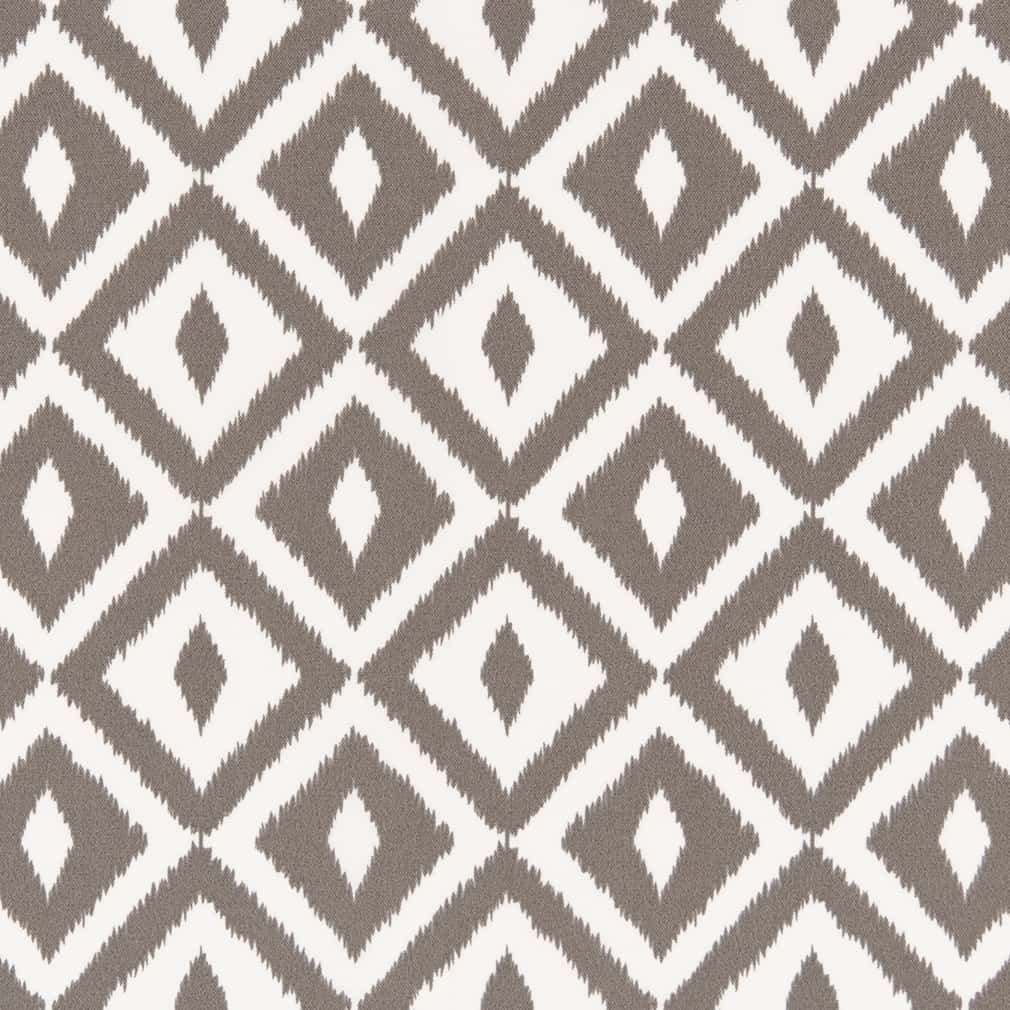 D2709 Abstract & Geometric,Diamonds Iron Grey & Silver Charlotte Fabrics