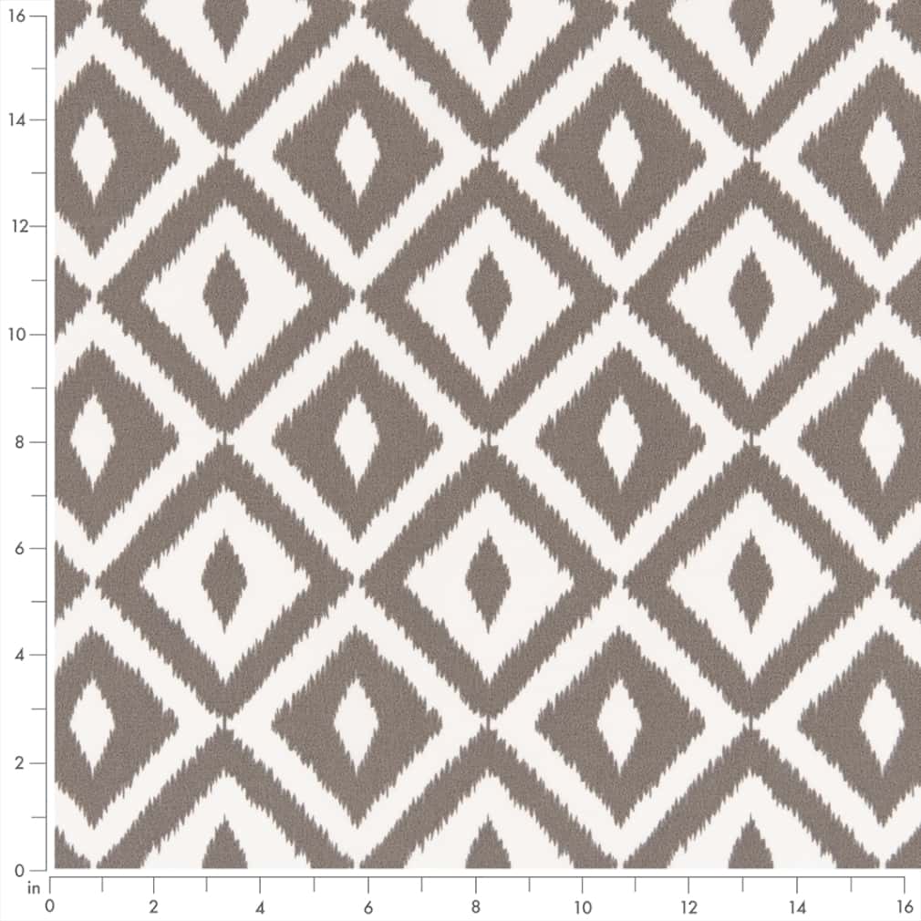 D2709 Abstract & Geometric,Diamonds Iron Grey & Silver Charlotte Fabrics