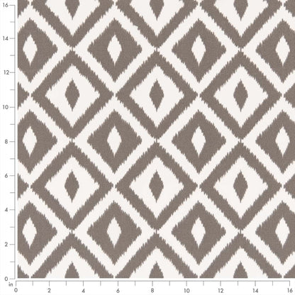 D2709 Abstract & Geometric,Diamonds Iron Grey & Silver Charlotte Fabrics
