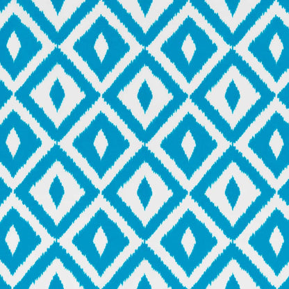 D2712 Abstract & Geometric,Diamonds Lagoon Blue Charlotte Fabrics