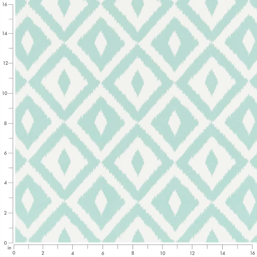 D2713 Abstract & Geometric,Diamonds Mist Aqua & Teal Charlotte Fabrics