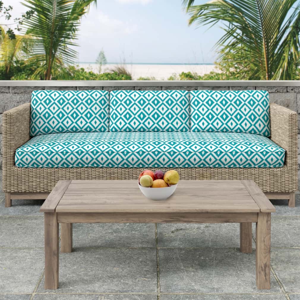 D2714 Abstract & Geometric,Diamonds Teal Aqua & Teal Charlotte Fabrics
