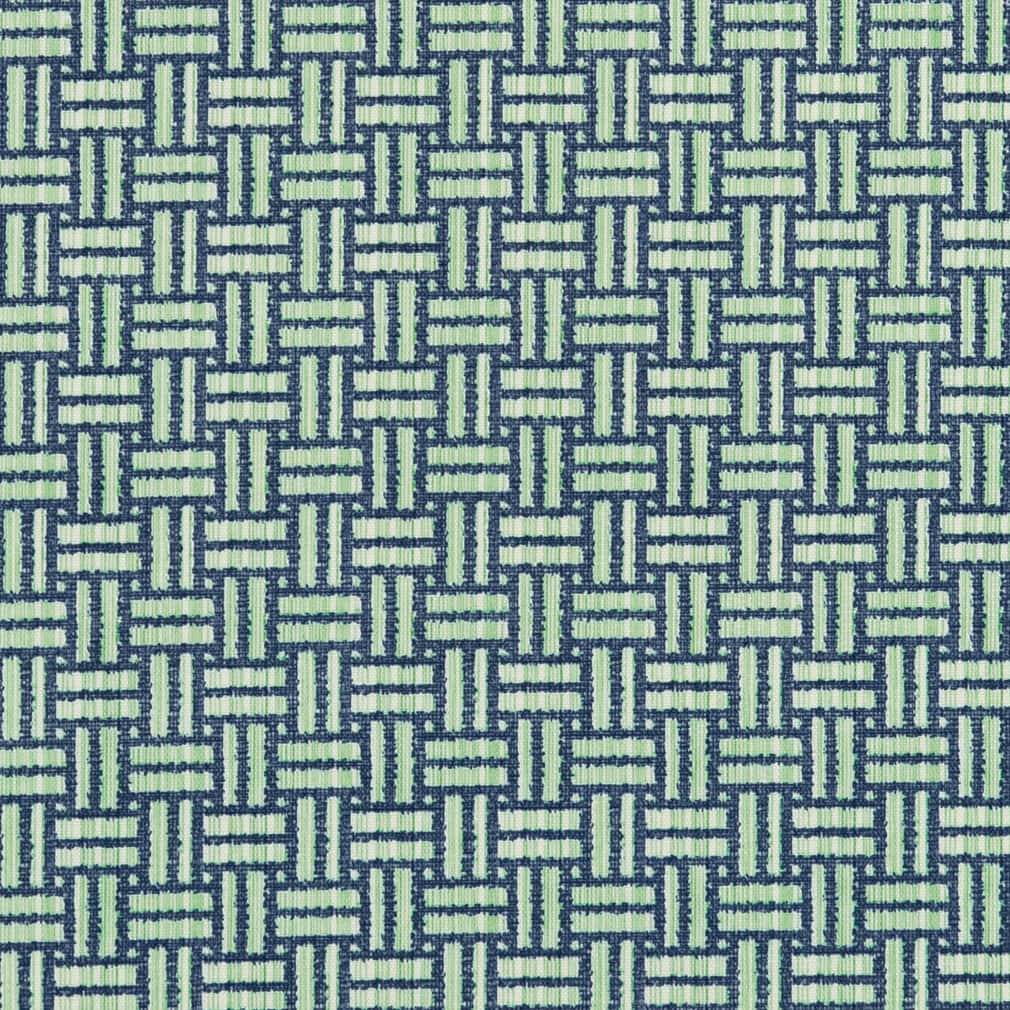 D2717 Abstract & Geometric,Small Scale Jasper Blue,Green Charlotte Fabrics