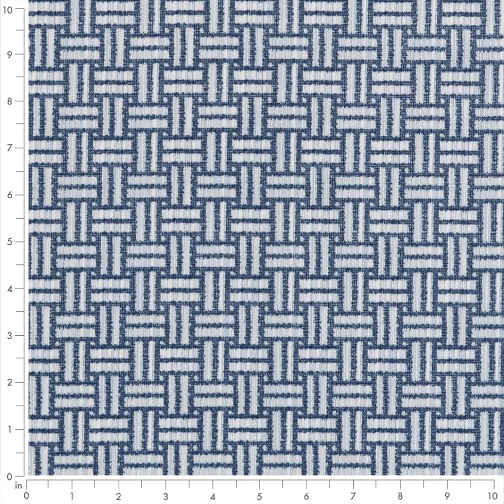 D2718 Abstract & Geometric,Small Scale Chambray Blue Charlotte Fabrics