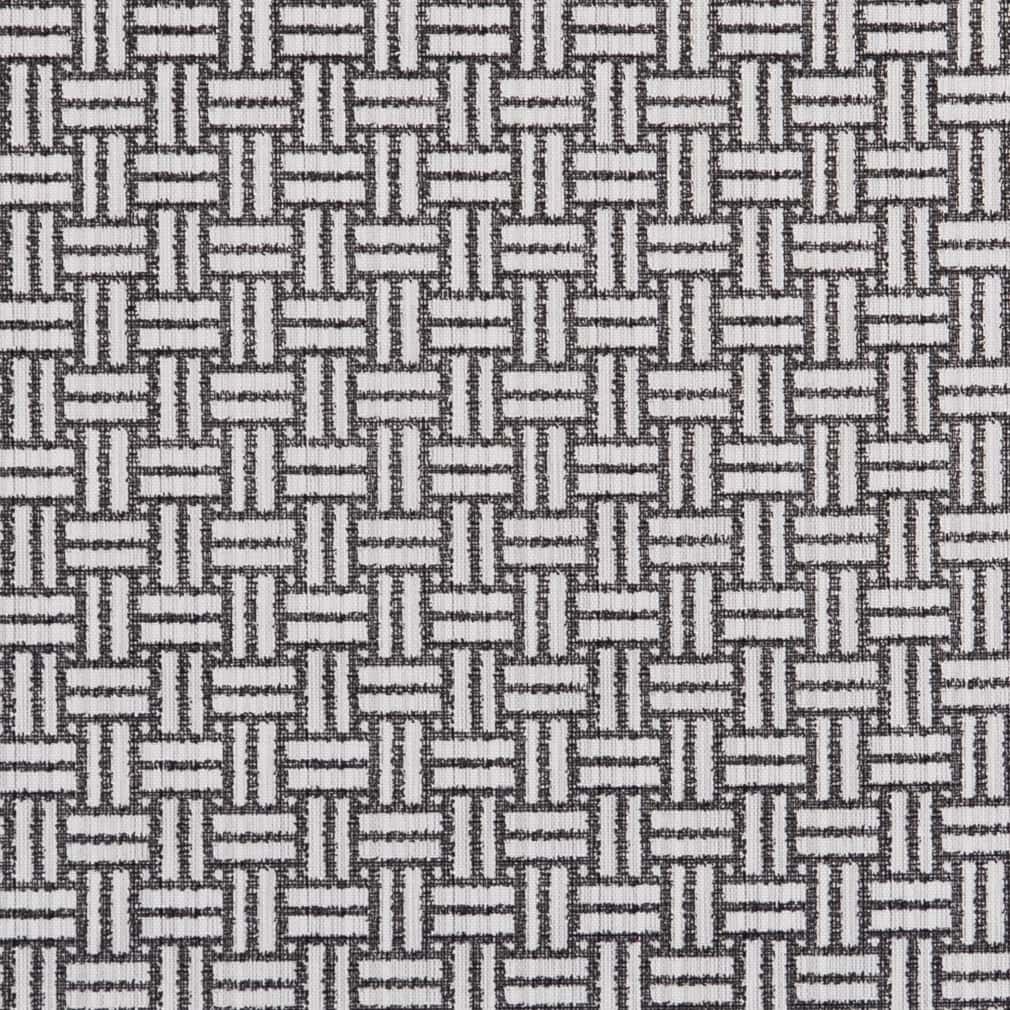 D2719 Abstract & Geometric,Small Scale Charcoal Grey & Silver Charlotte Fabrics