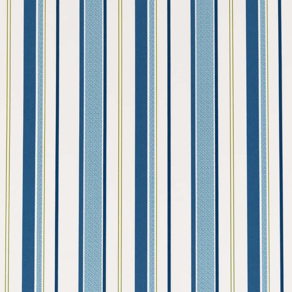 D2723 Stripe Blueberry Blue Charlotte Fabrics