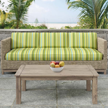 D2724 Stripe Kiwi Green Charlotte Fabrics