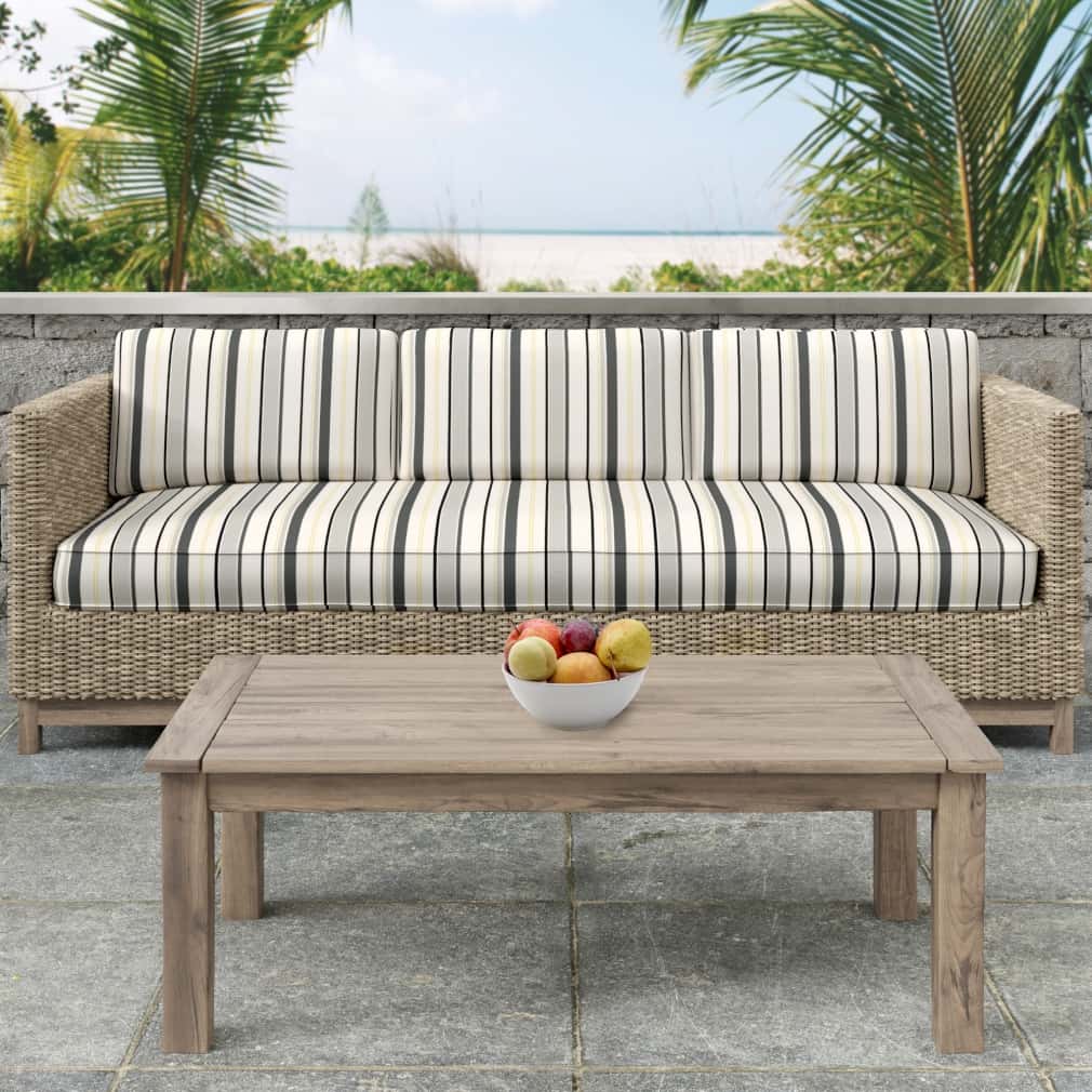 D2725 Stripe Platinum Grey & Silver Charlotte Fabrics
