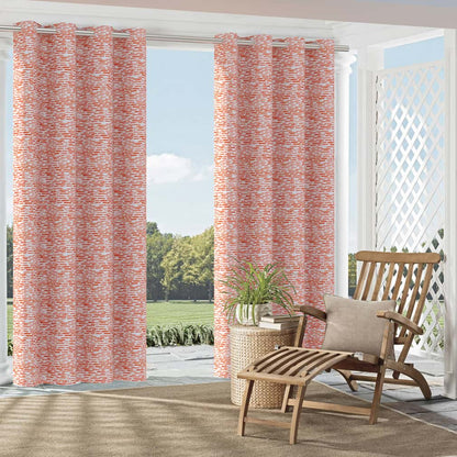 D2726 Abstract & Geometric Orange Zest Orange & Rust Charlotte Fabrics