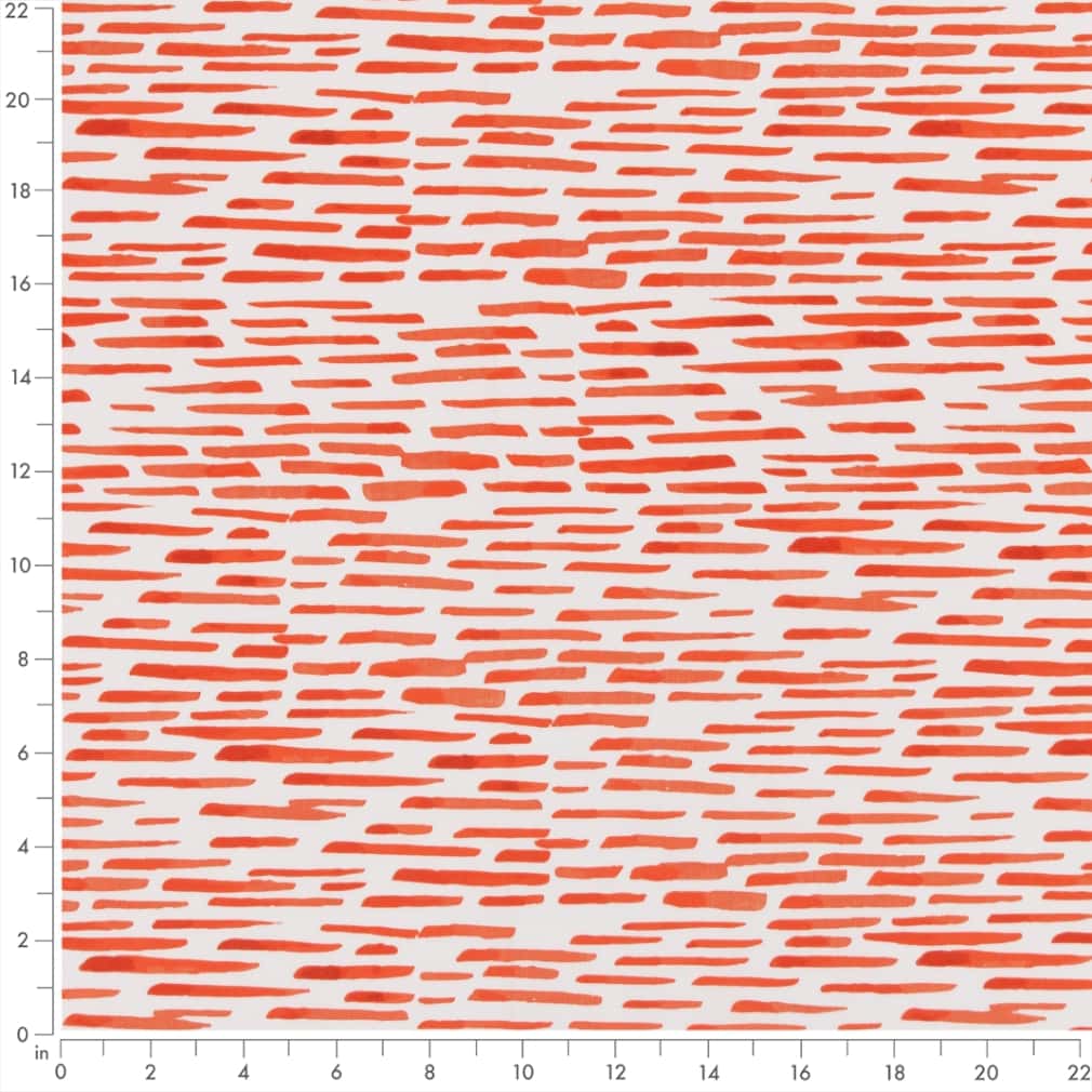 D2726 Abstract & Geometric Orange Zest Orange & Rust Charlotte Fabrics
