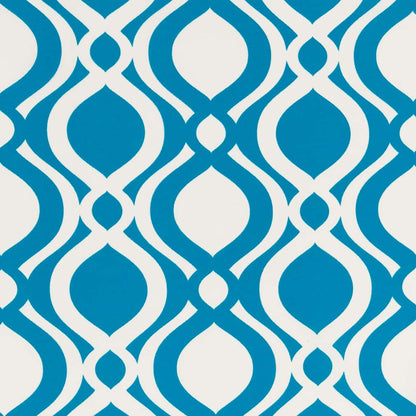 D2727 Abstract & Geometric Pacific Blue Charlotte Fabrics