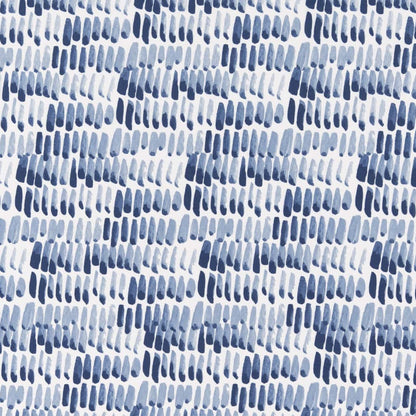 D2732 Abstract & Geometric Blue Blue Charlotte Fabrics