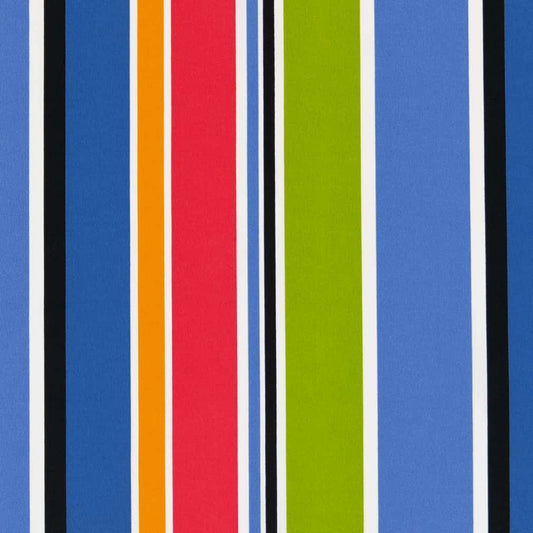 D2743 Stripe Gemstone Blue Charlotte Fabrics