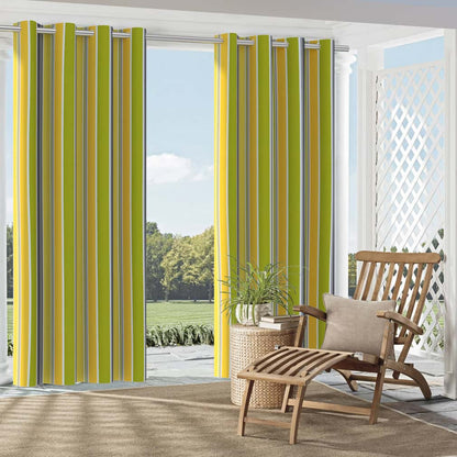 D2744 Stripe Limelight Gold & Yellow,Green Charlotte Fabrics