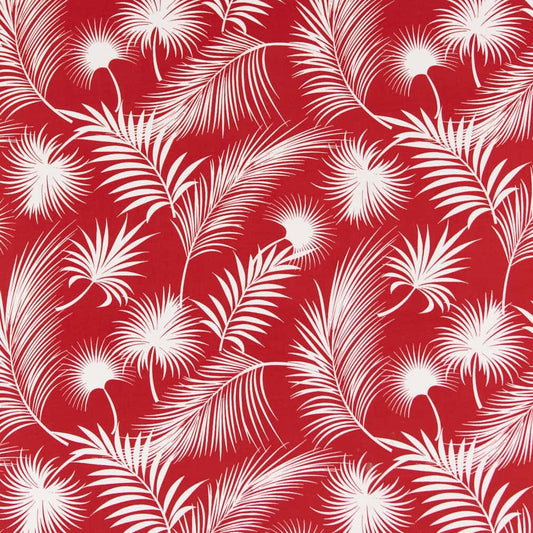 D2750 Leaves,Tropical & Botanical Crimson Red & Burgundy Charlotte Fabrics