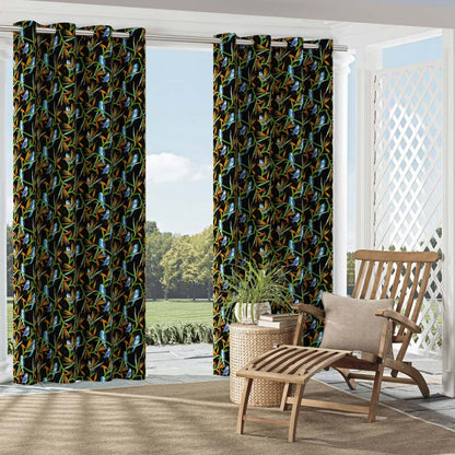 D2754 Leaves,Novelty,Tropical & Botanical Jet Black Charlotte Fabrics