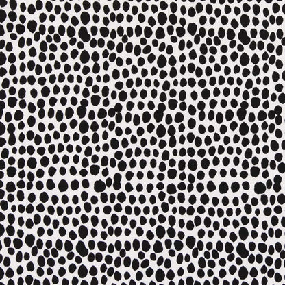 D2762 Abstract & Geometric Onyx Black Charlotte Fabrics