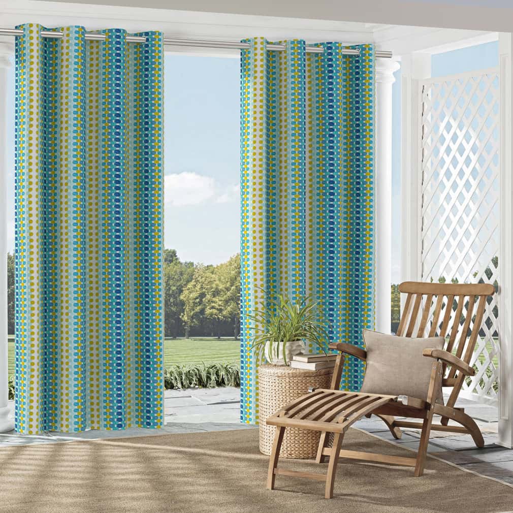 D2764 Abstract & Geometric Ocean Aqua & Teal,Green Charlotte Fabrics