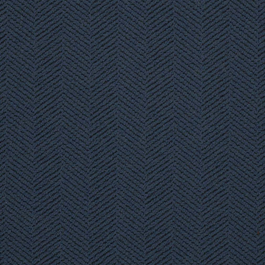 D2870 Herringbone & Chevron,Plain & Solid Indigo Blue Charlotte Fabrics