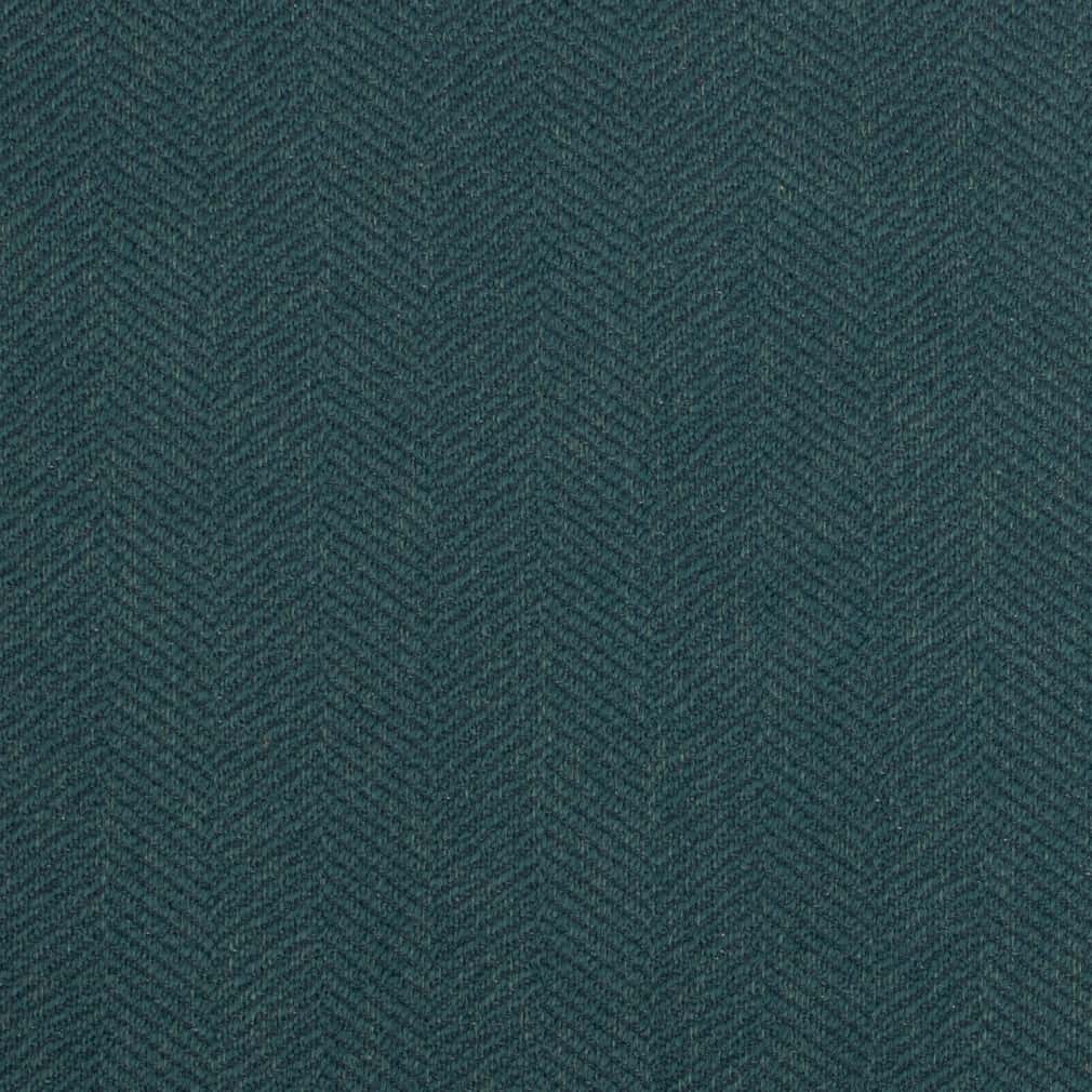 D2874 Herringbone & Chevron,Plain & Solid Peacock Blue Charlotte Fabrics