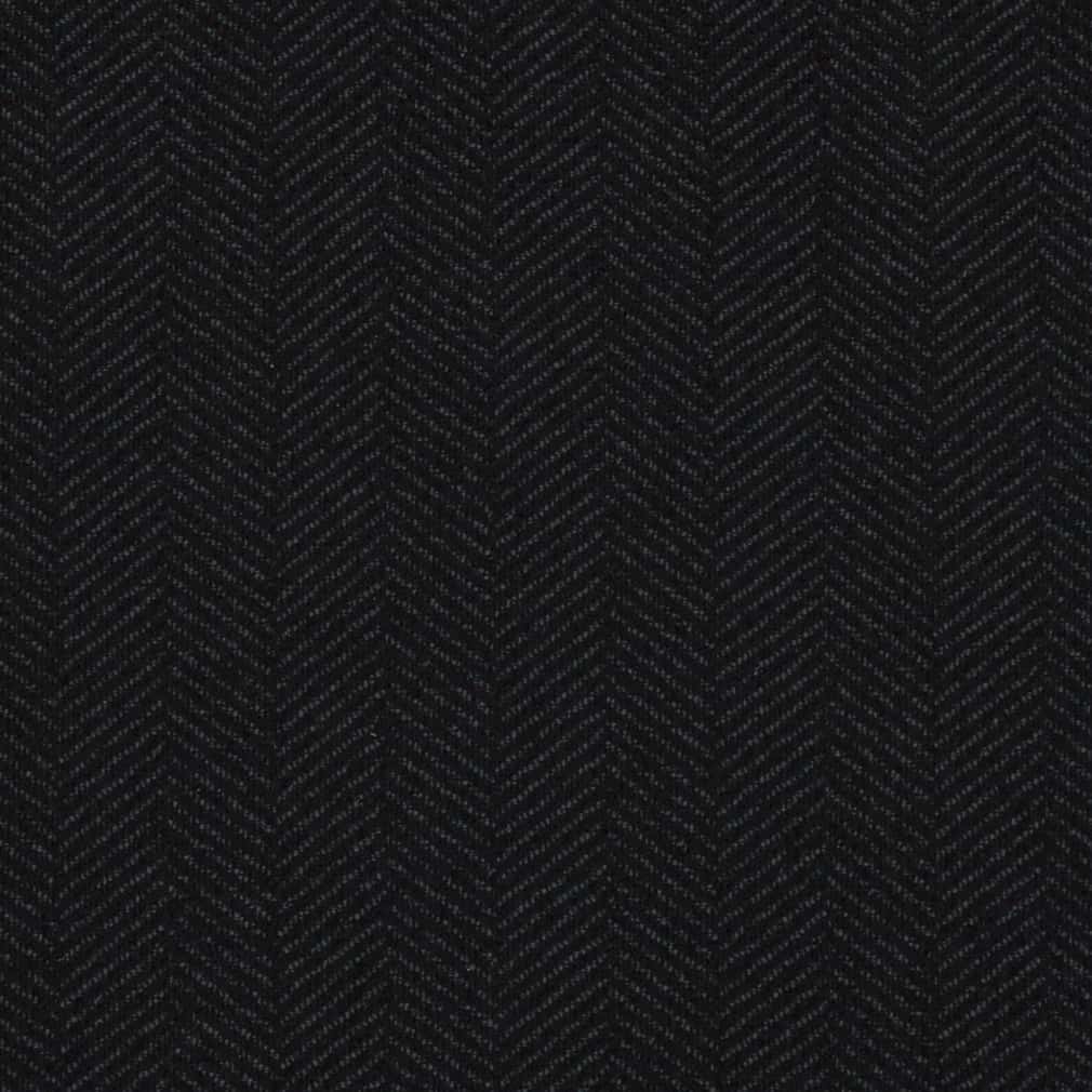 D2893 Herringbone & Chevron,Plain & Solid Raven Black Charlotte Fabrics