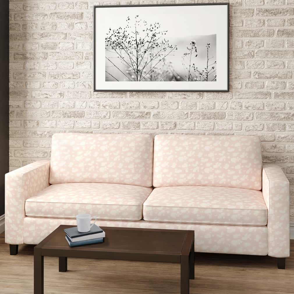 D2902 Floral Petal Pink Charlotte Fabrics