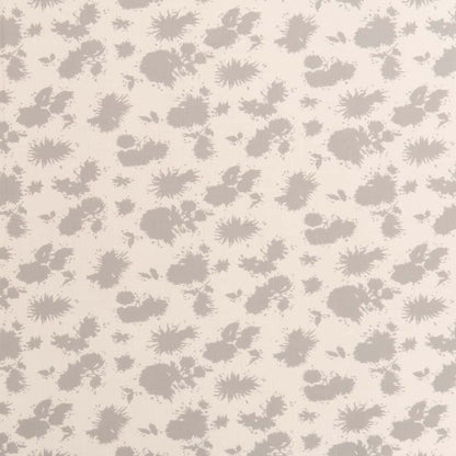 D2903 Floral Pebble Grey & Silver Charlotte Fabrics