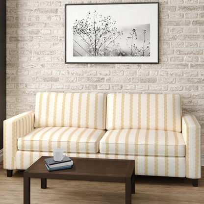 D2904 Stripe Goldenrod Gold & Yellow Charlotte Fabrics