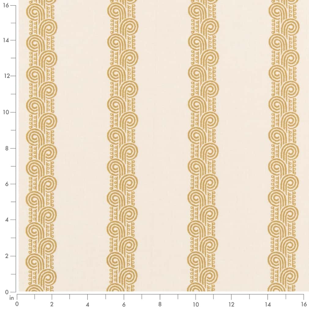 D2904 Stripe Goldenrod Gold & Yellow Charlotte Fabrics