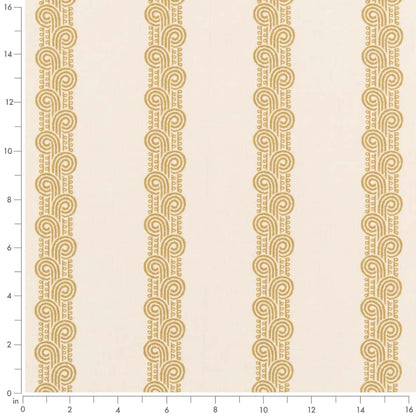 D2904 Stripe Goldenrod Gold & Yellow Charlotte Fabrics