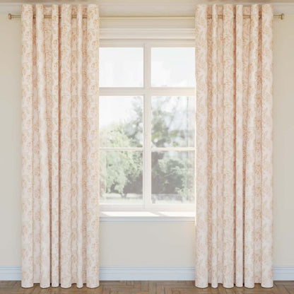 D2908 Floral Blush Coral & Peach,Pink Charlotte Fabrics
