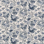 D2910 Floral Midnight Blue Charlotte Fabrics