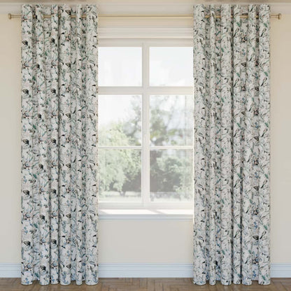 D2913 Abstract & Geometric,Floral Seacrest Aqua & Teal Charlotte Fabrics