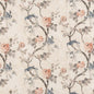 D2918 Floral Peach Coral & Peach,Pink Charlotte Fabrics