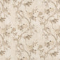 D2920 Floral Papyrus Beige & Taupe Charlotte Fabrics