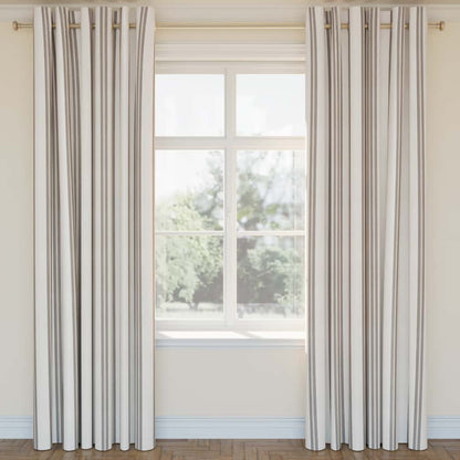 D2923 Stripe Stone Gold & Yellow,Grey & Silver Charlotte Fabrics