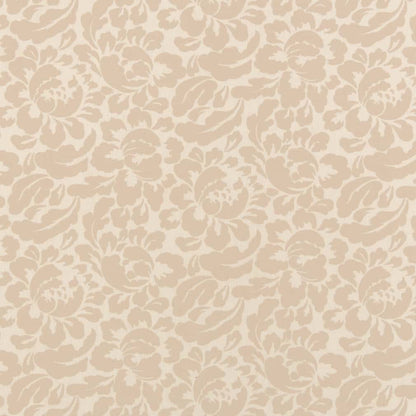 D2925 Floral Neutral Beige & Taupe Charlotte Fabrics