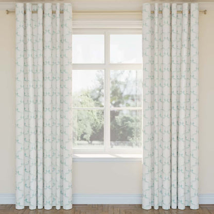 D2927 Abstract & Geometric Rain Aqua & Teal Charlotte Fabrics